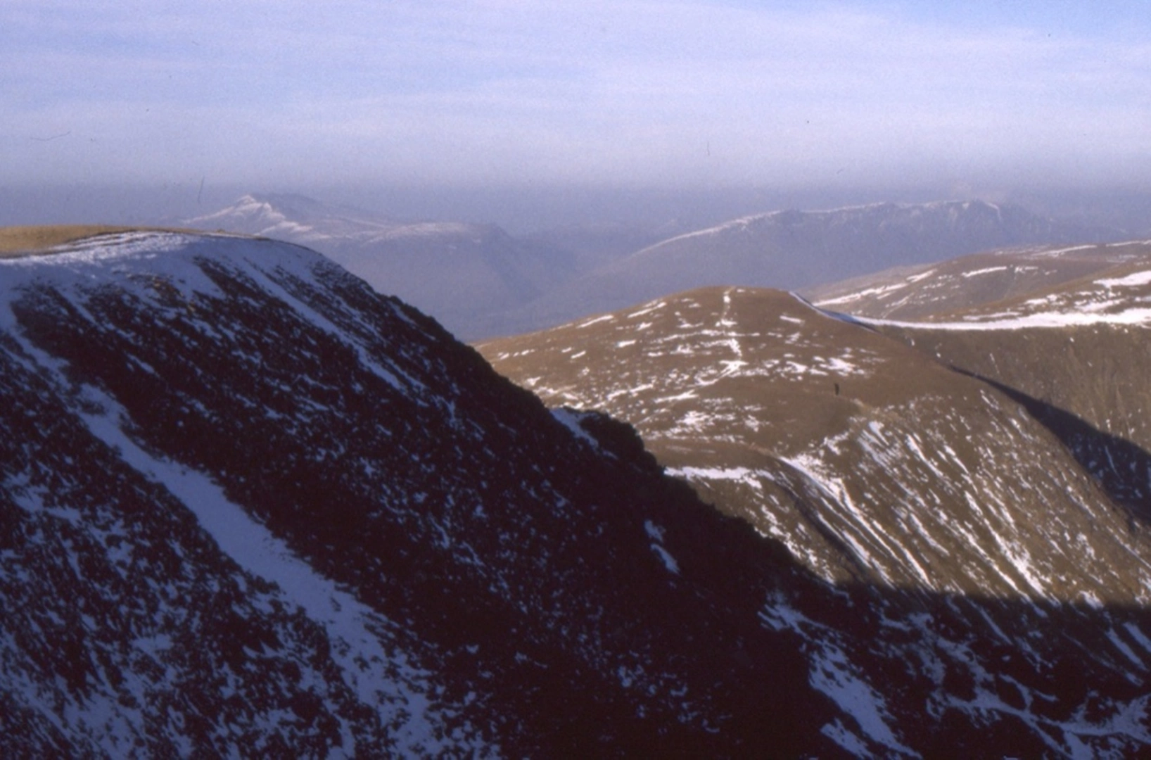 An image depicting the trail Raise, Whiteside, Lower Man and Helvellyn Peak Loop - Glenridding and its surrounding area.