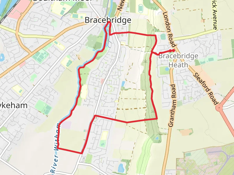 River Witham and Bracebridge Fishponds