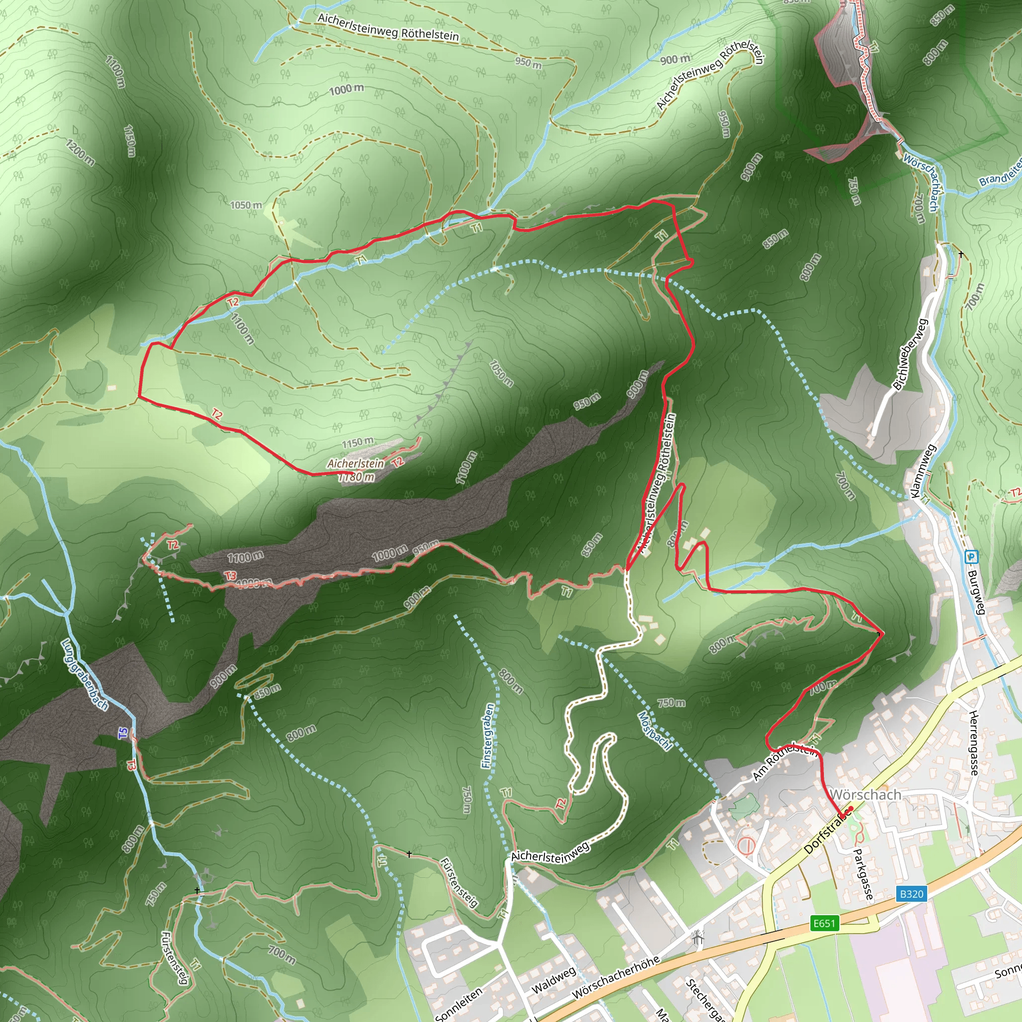 Aicherlstone mobile static map