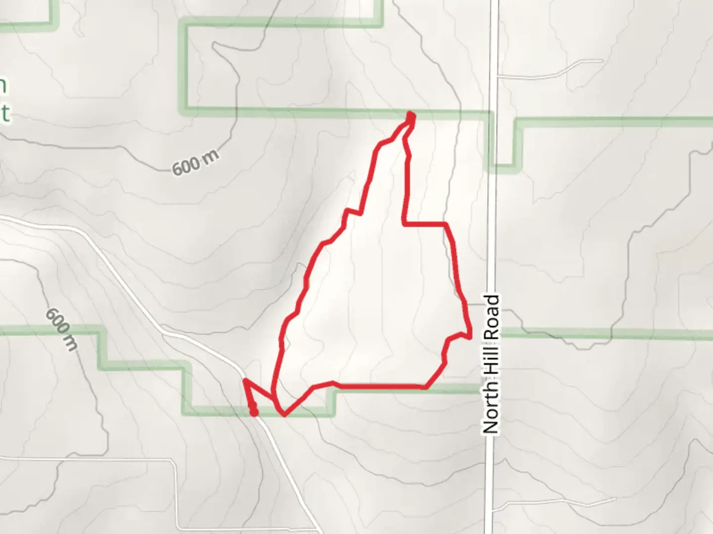 An image depicting the trail Lost Nation Road Loop and its surrounding area.