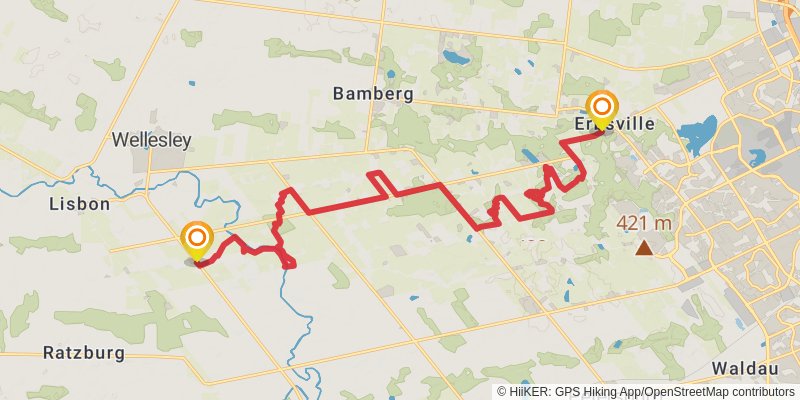 Avon Trail stage 5 Map
