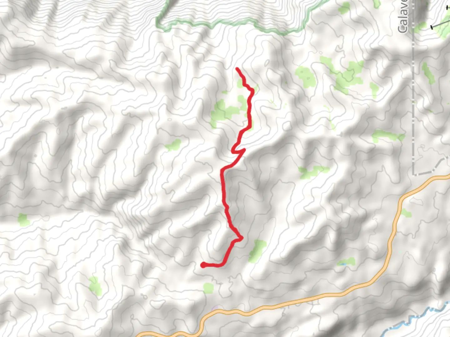 An image depicting the trail Mattley Ridge via Forest Route 7N12 and its surrounding area.