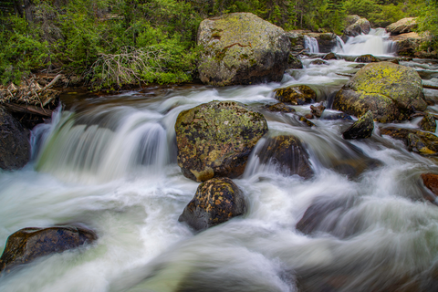 An image depicting the trail Ouzel Falls Trail and its surrounding area.