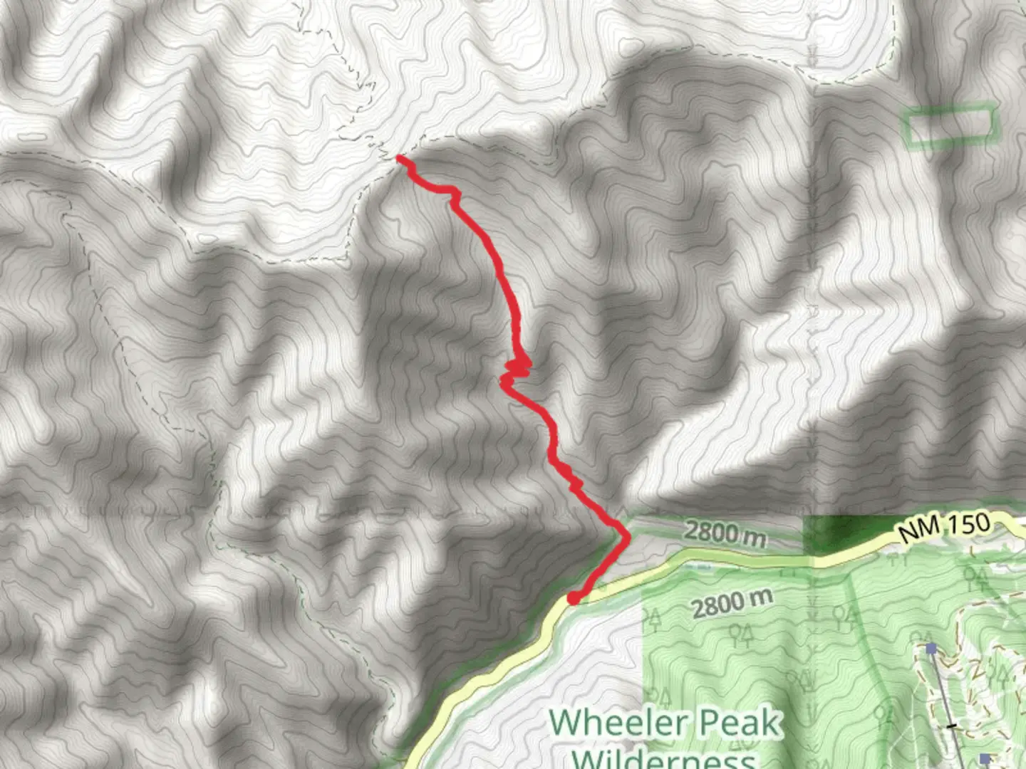 An image depicting the trail Gavilan Trail and its surrounding area.