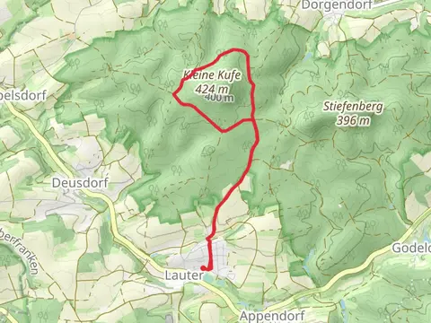 Kleine Kufe Loop via Lauter Kleine Kufe