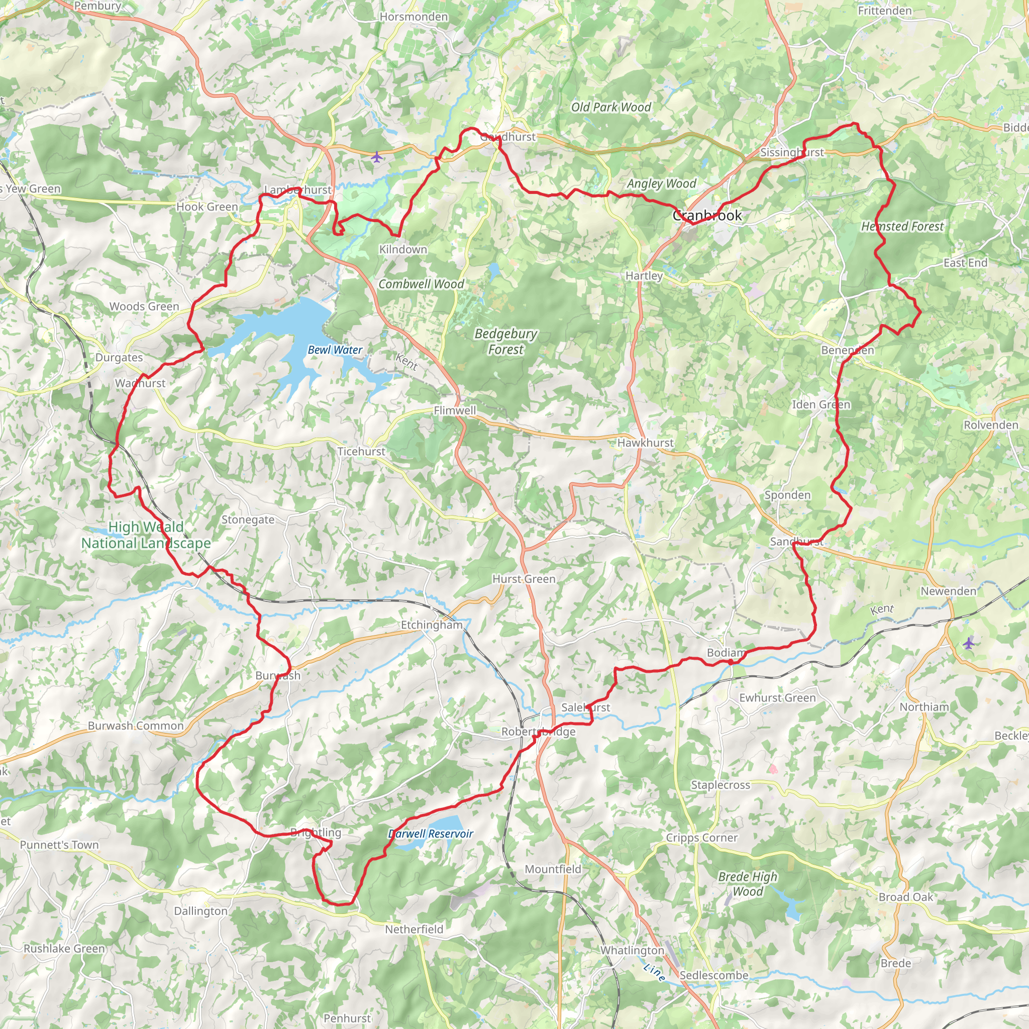 Three Castles and an Ironmasters House mobile static map