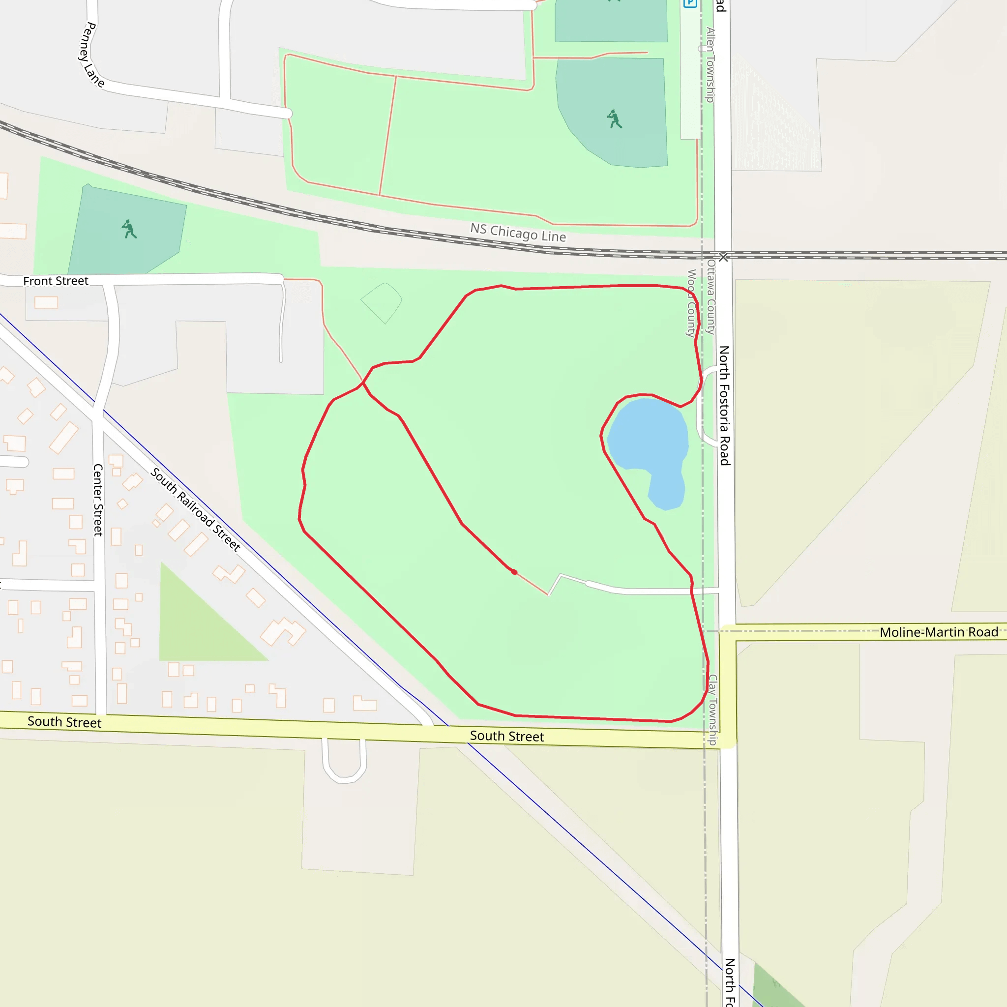 South Railroad Street Loop mobile static map
