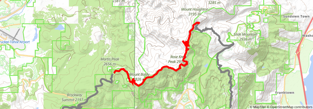 American Discovery Trail South Route stage 372 Map