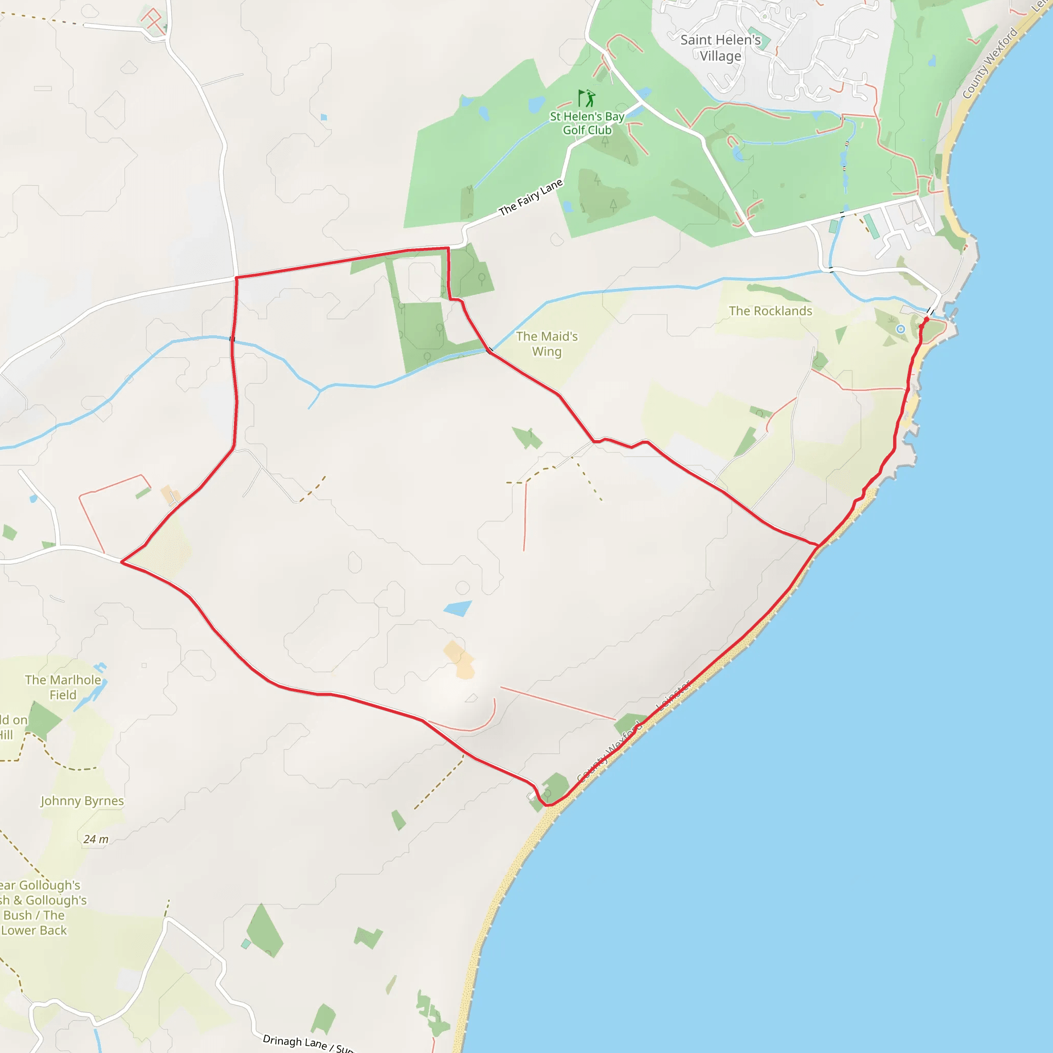 Ballytrent Loop mobile static map