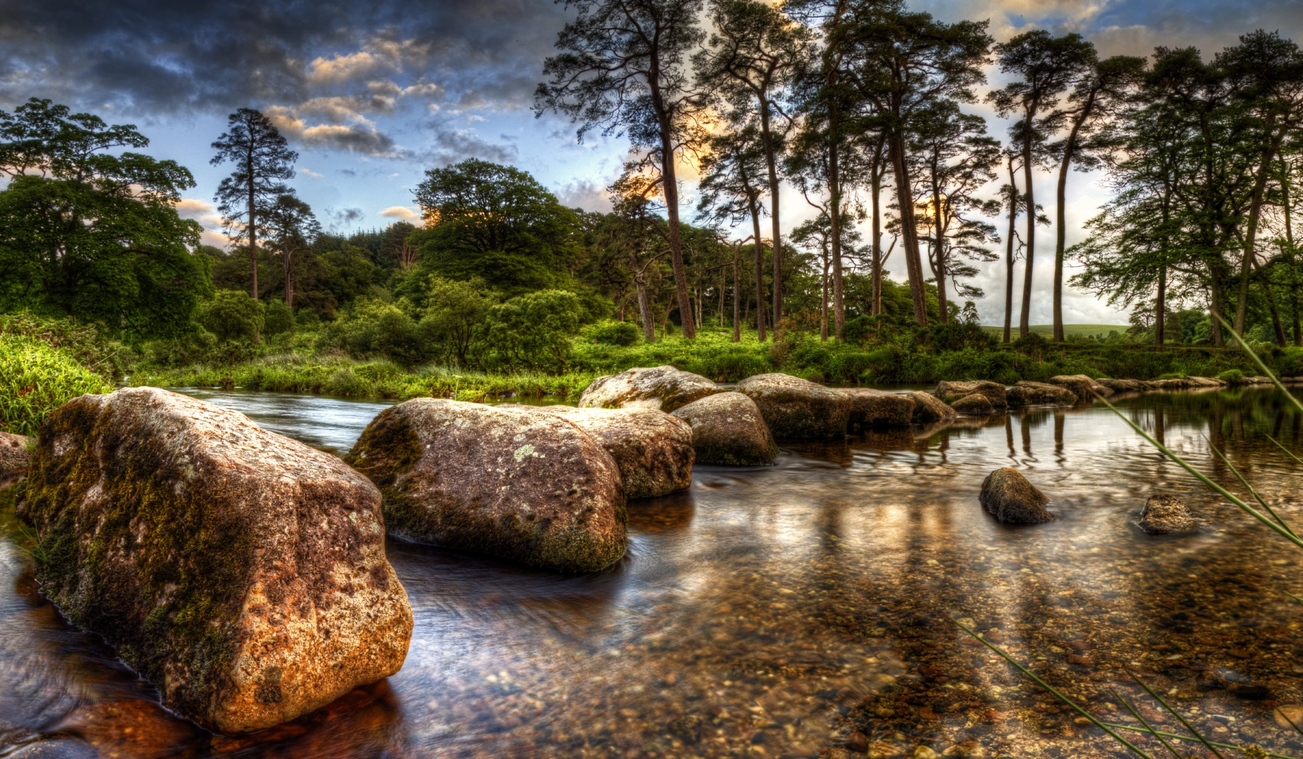 An image depicting the trail Hexworthy Walk and its surrounding area.