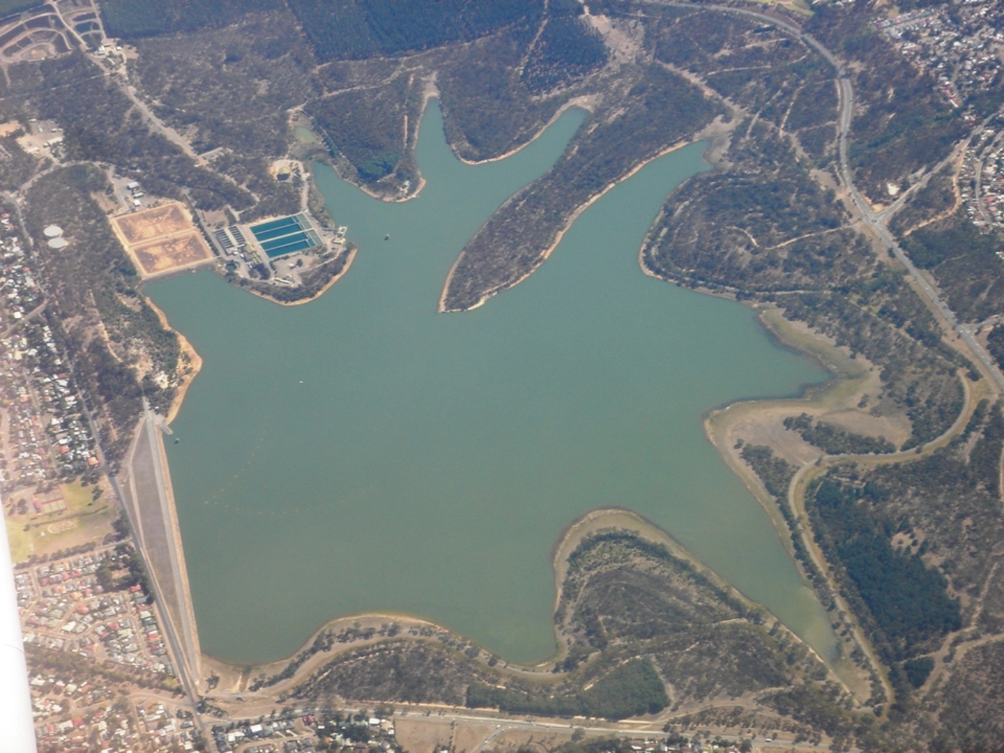 An image depicting the trail Southern Loop - Happy Valley Reservoir and its surrounding area.
