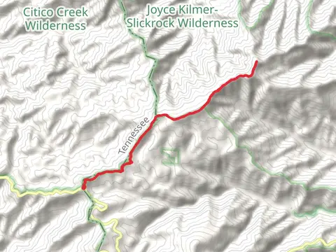 Strawberry Knob via Haoe Lead Trail