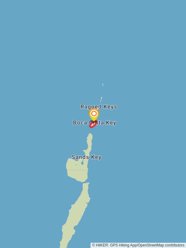 Boca Chita Loop Trail mobile static map