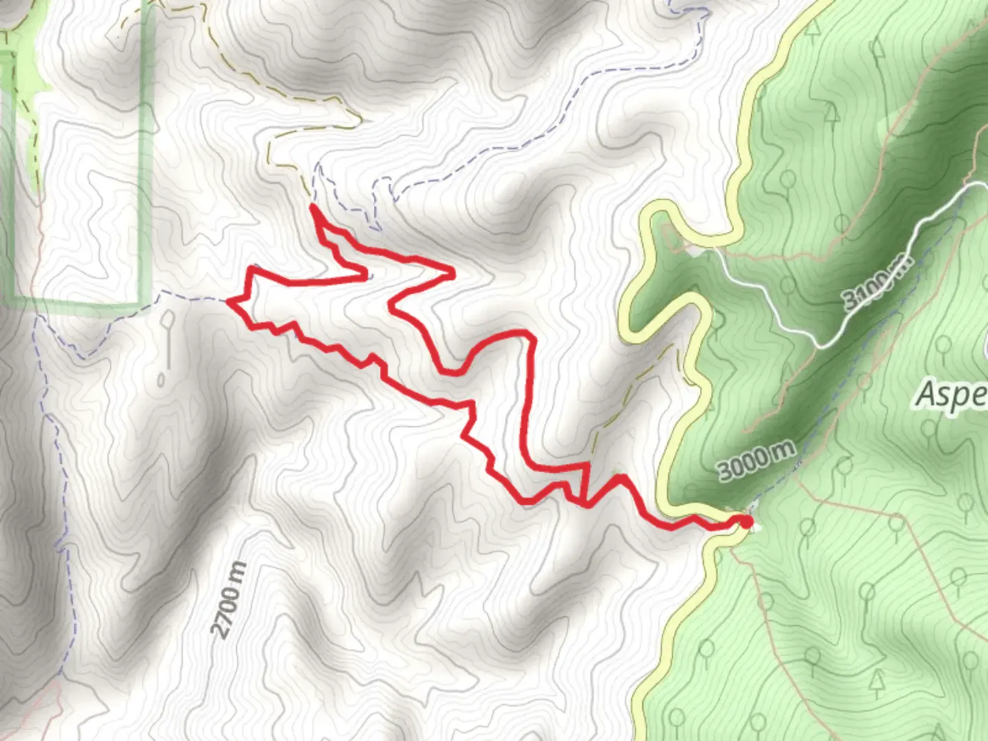 An image depicting the trail Winsor Loop Trail and its surrounding area.