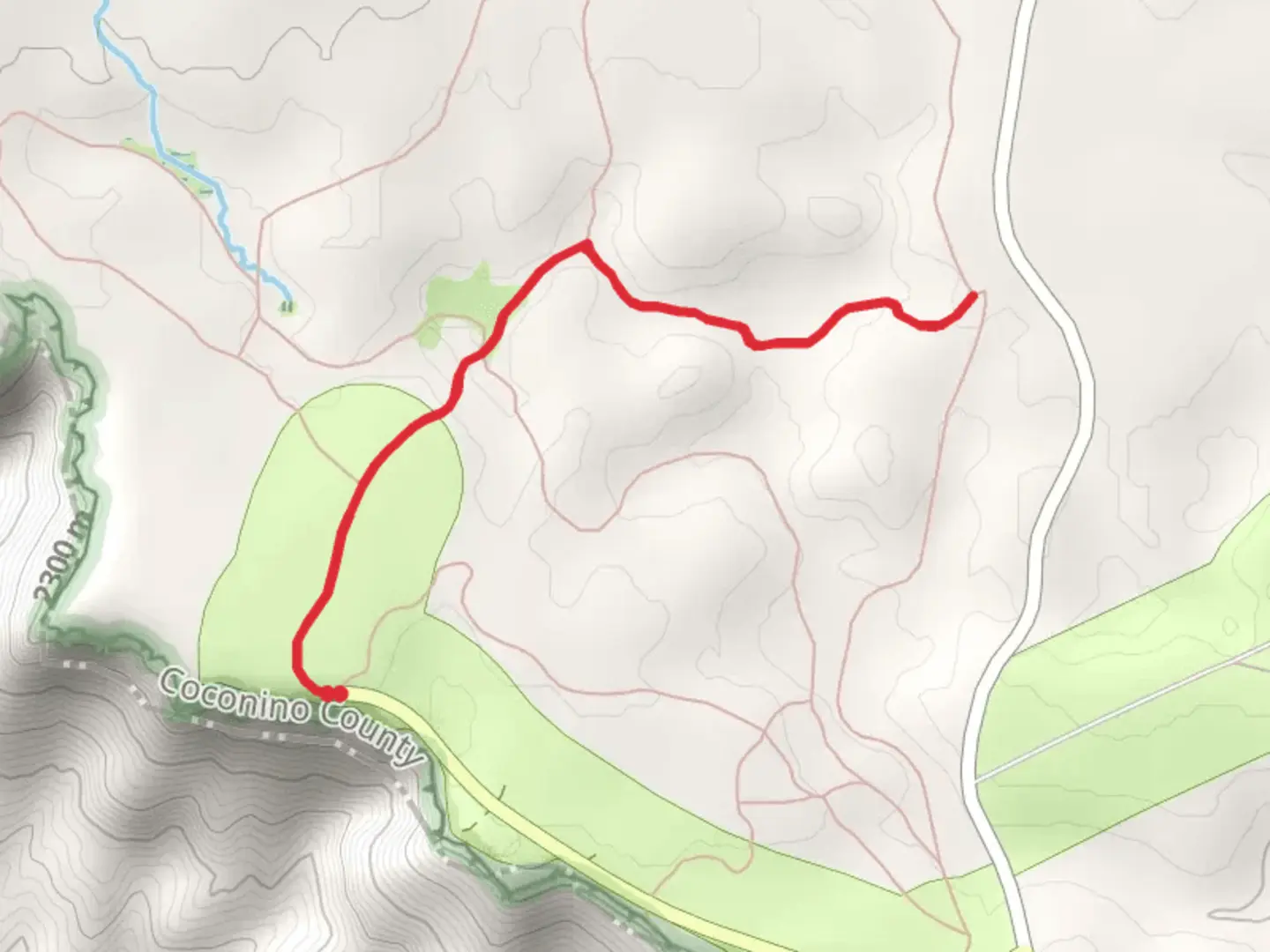 An image depicting the trail Boulder Hop Trail via Aspen Trail and its surrounding area.