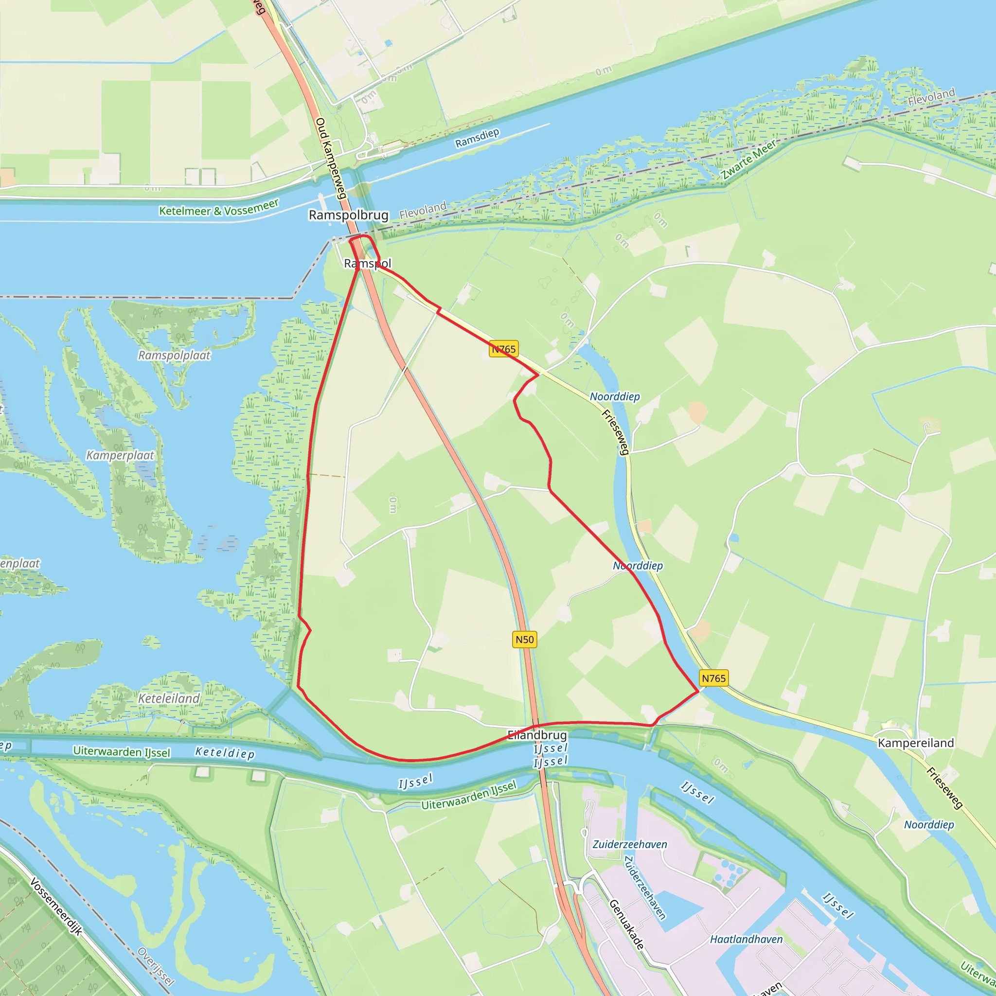 Ramspol Loop mobile static map