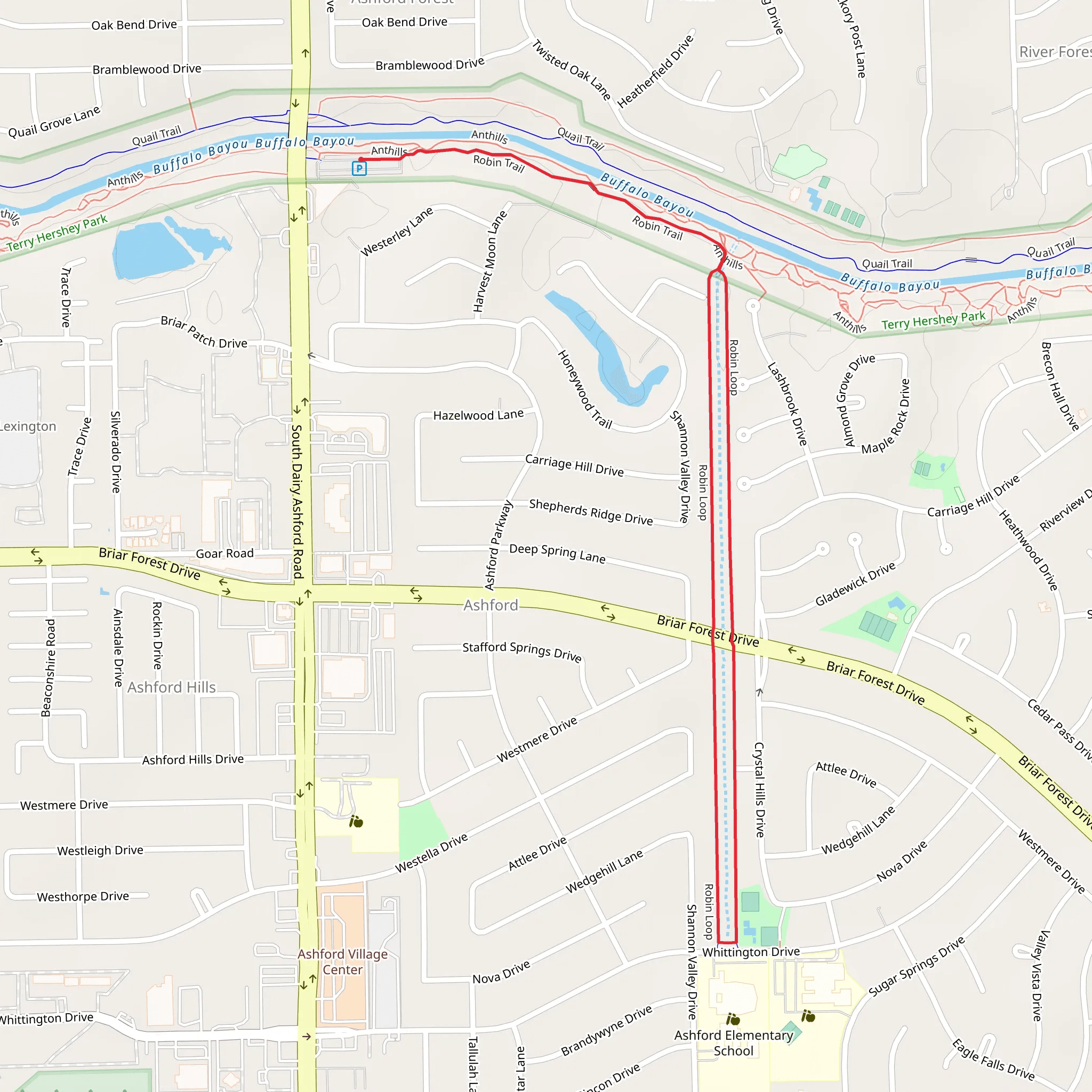 Robin Loop mobile static map