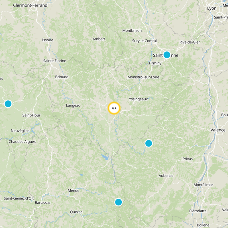 Le Puy-en-Velay Static Map
