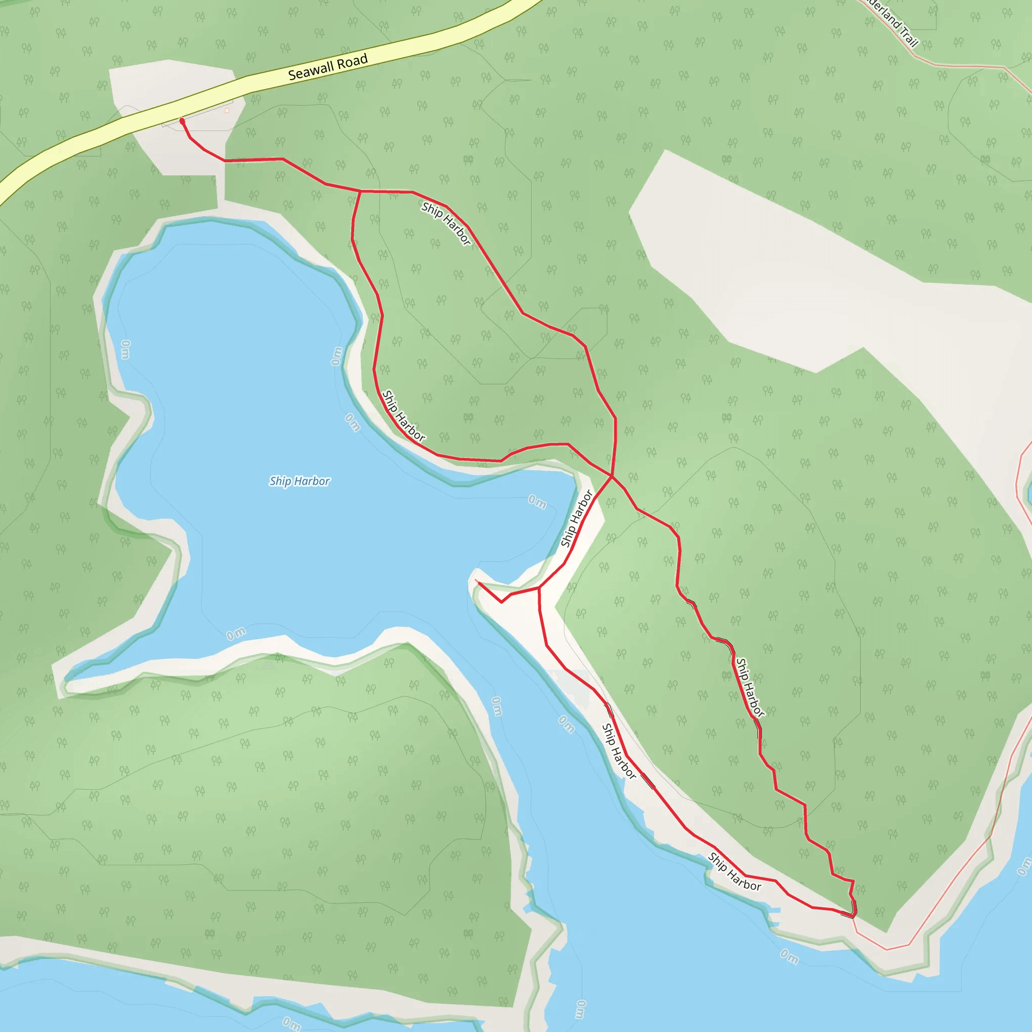 Ship Harbor Loop mobile static map