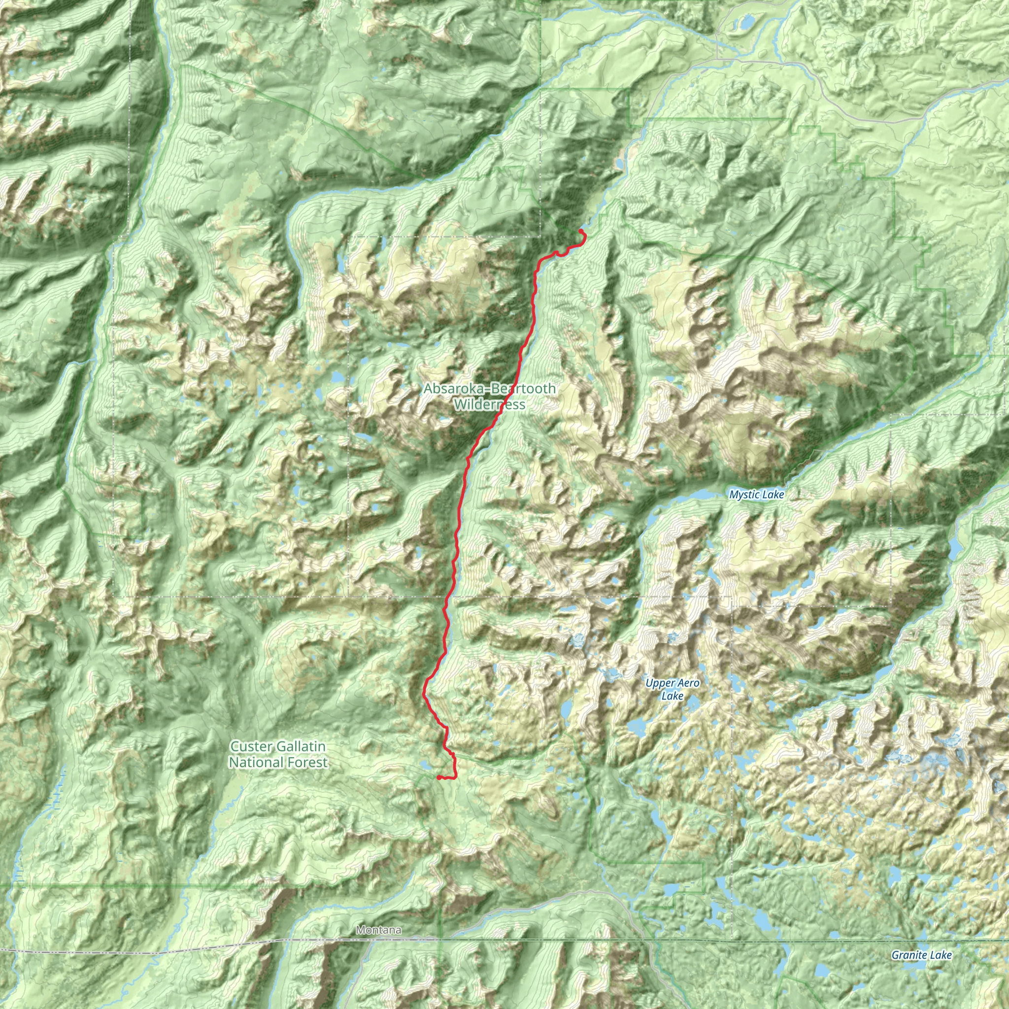 Stillwater River Trail mobile static map