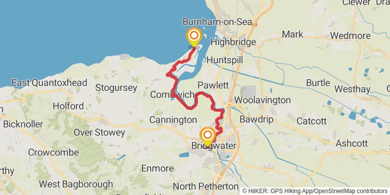 River Parrett Trail stage 4 Map