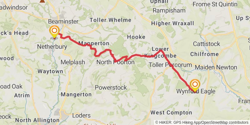 Jubilee Trail stage 2 Map