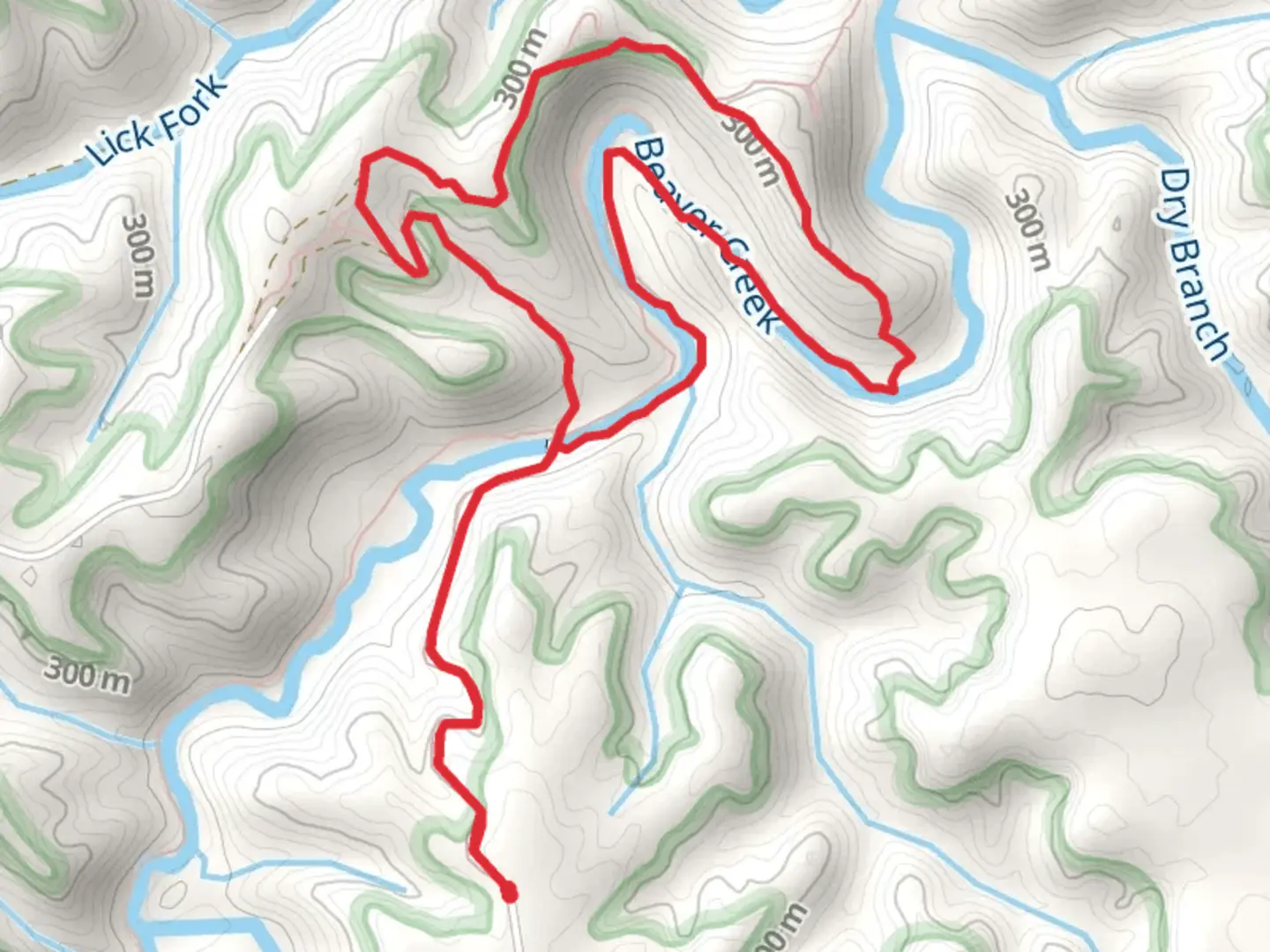 An image depicting the trail Trail 532 and Trail 514 Loop and its surrounding area.