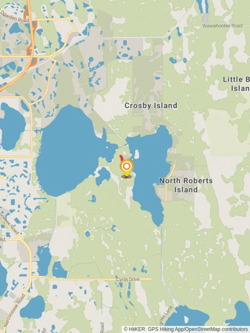 An image depicting the trail Moss Park Trail - Short and its surrounding area.