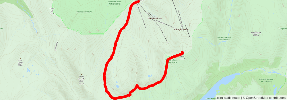 Cairn Gorm stage 2 Map