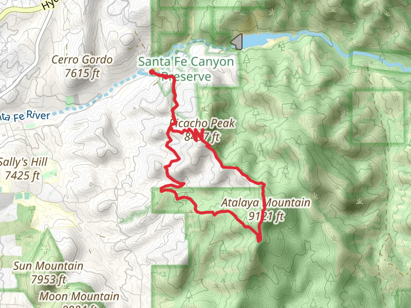 Picacho Peak and Atalaya Mountain Loop via Atalaya Trail