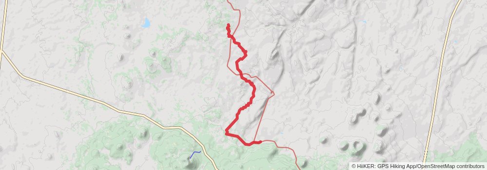 Arizona Trail stage 60 Map