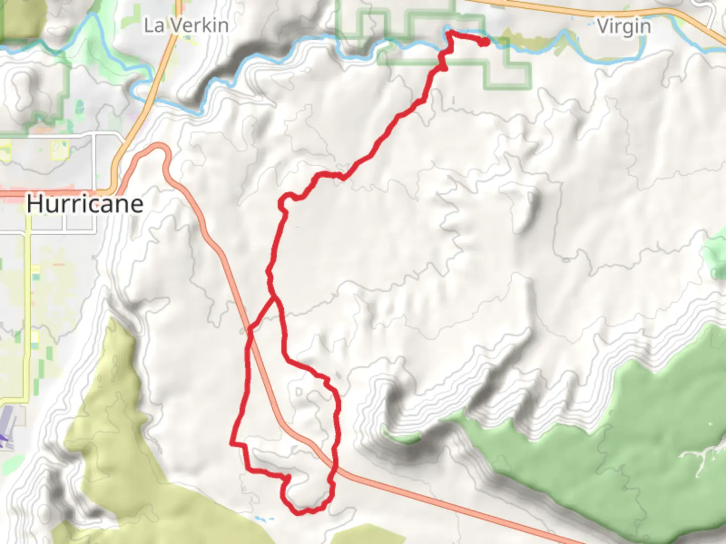 An image depicting the trail Gould Trail and JEM Trail and its surrounding area.