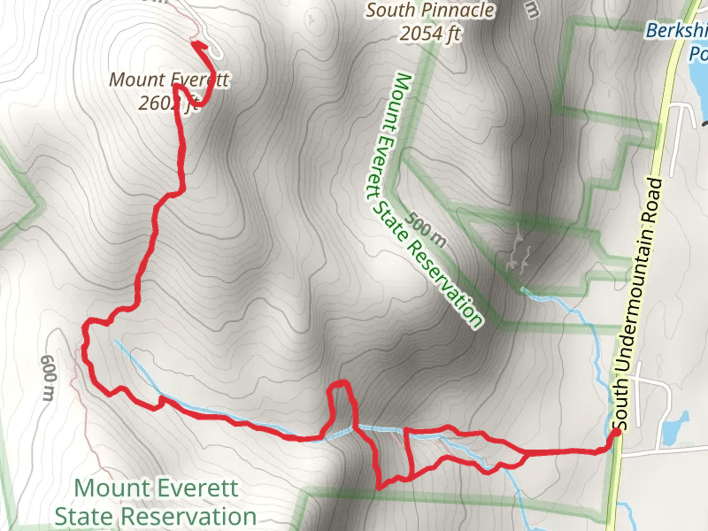 Mount Everett via Race Brook Trail