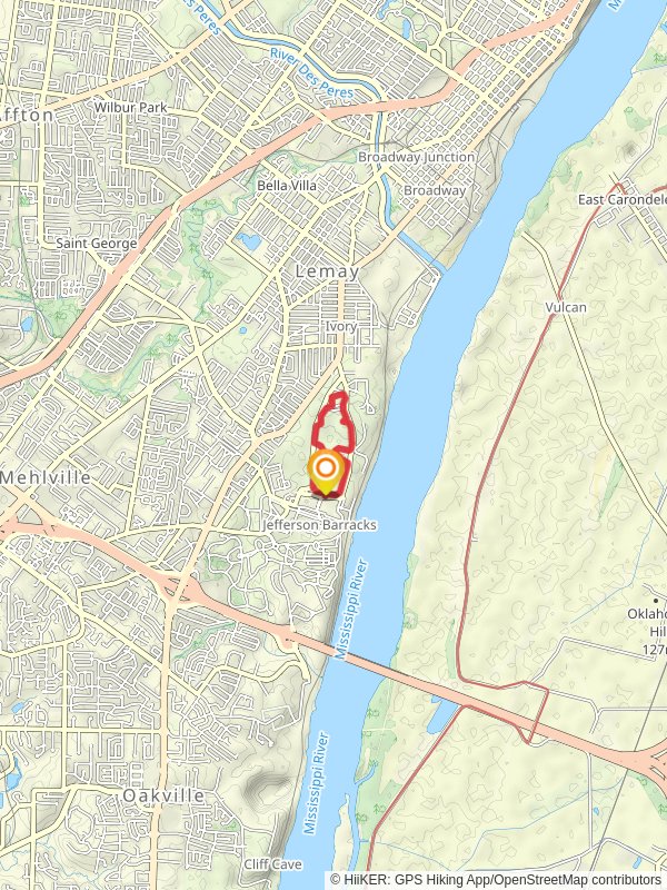 Jefferson Barracks County Park Loop