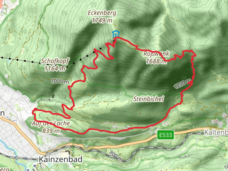Sonnenuhr Via Alpina Violett
