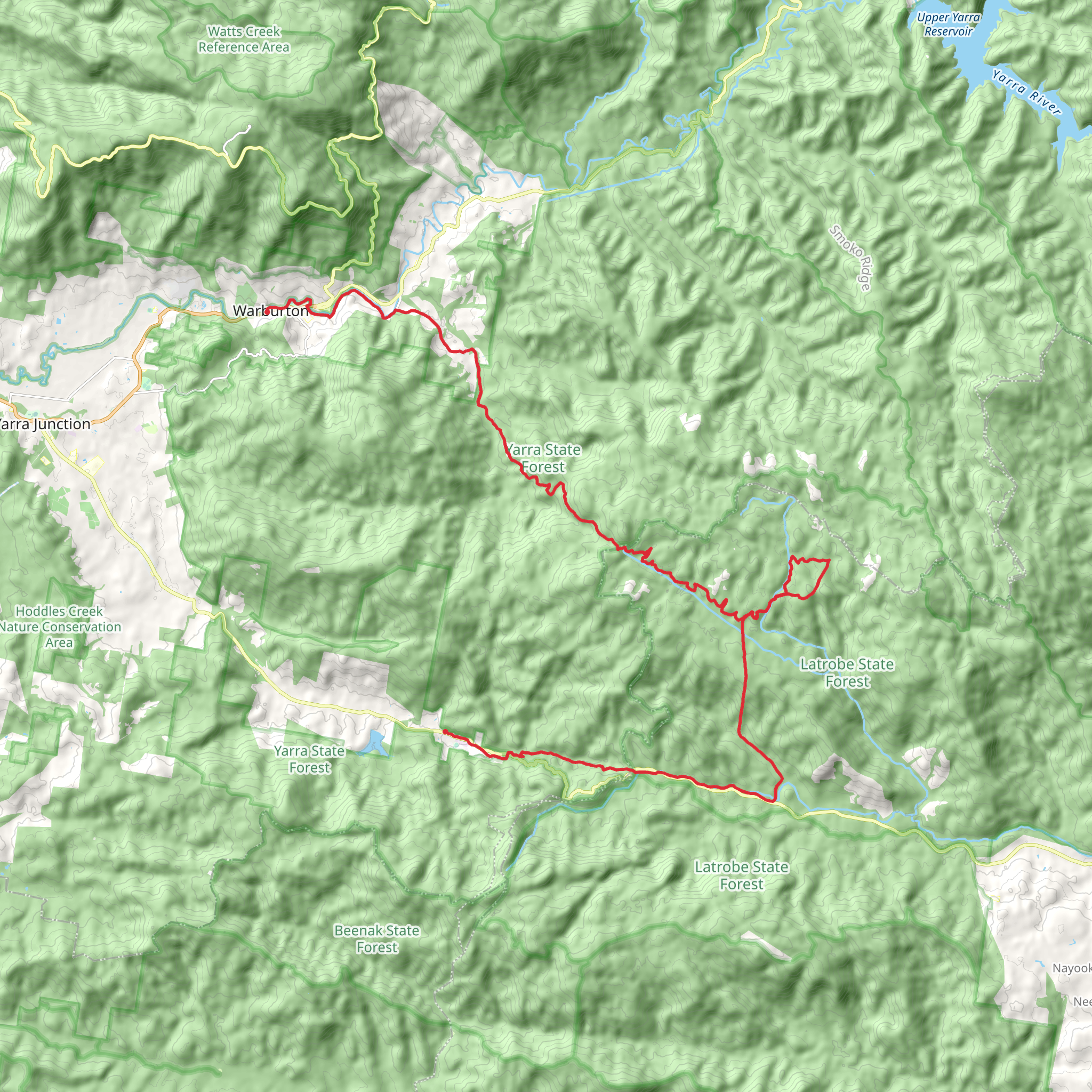 Walk Into History mobile static map