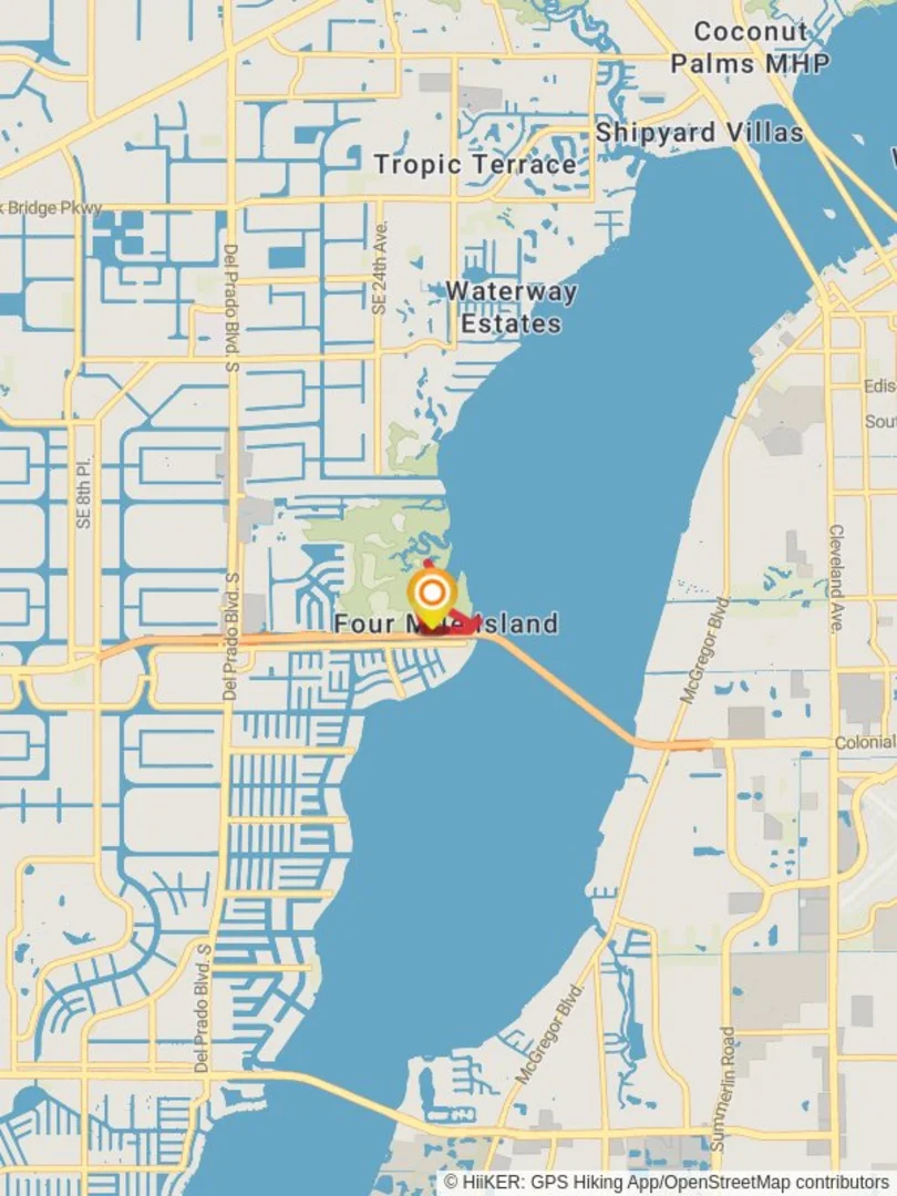 An image depicting the trail Four Mile Cove and Lost Pond and its surrounding area.