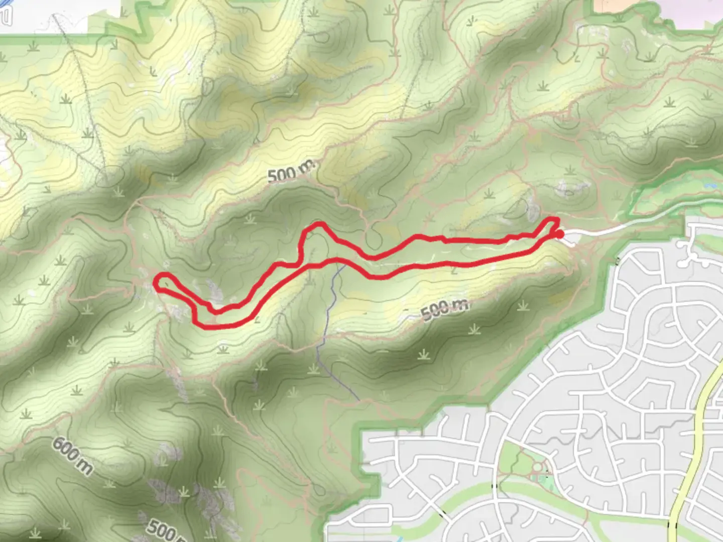 An image depicting the trail Pima Wash and Maricopa Loop Trail and its surrounding area.