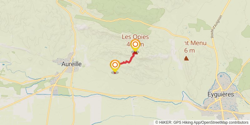 Via Aurelia spur 3 Map
