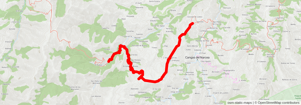 GR 1 Sender Historic stage 100 Map