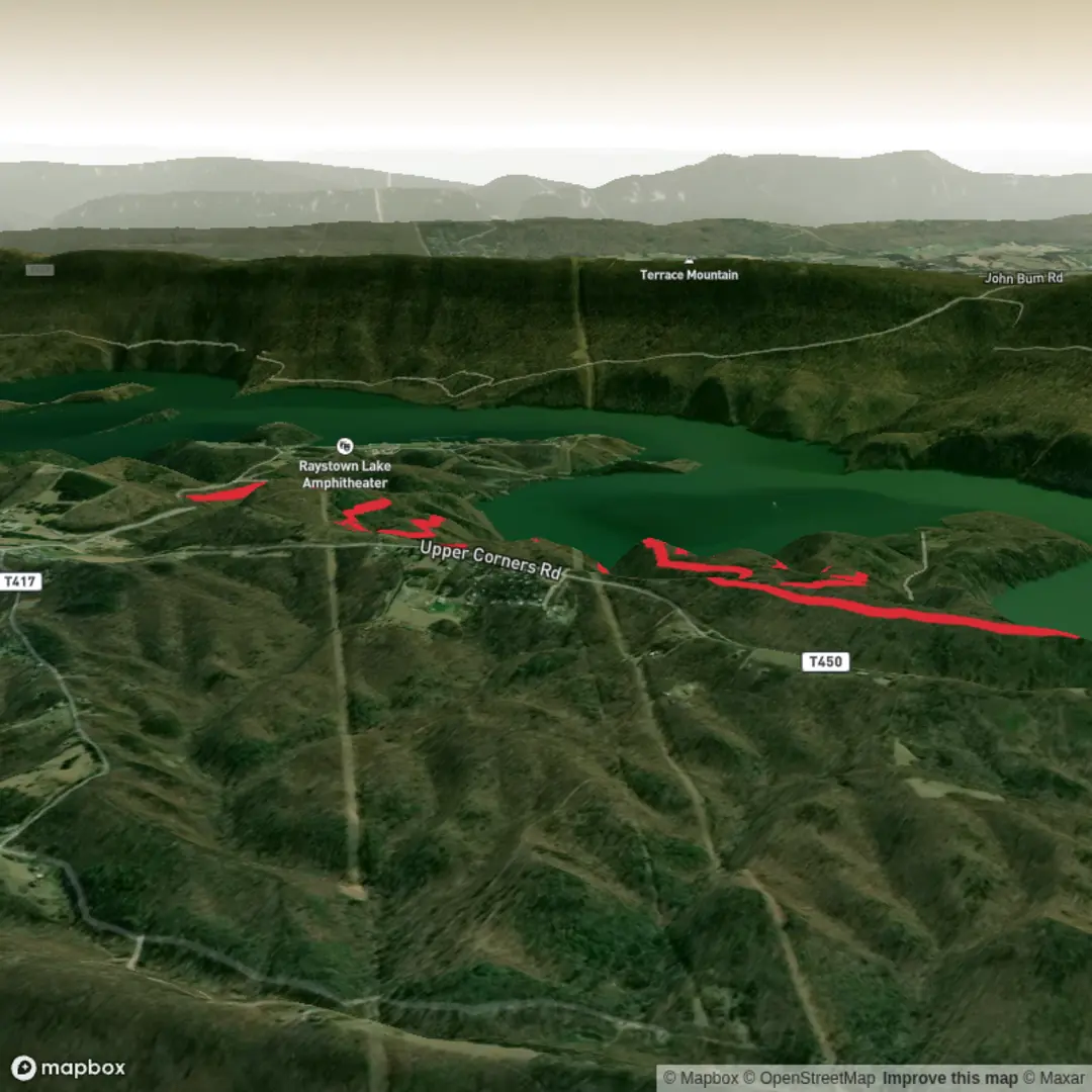 An image depicting the trail Allegheny Trail via Barrel Bay Trail and its surrounding area.
