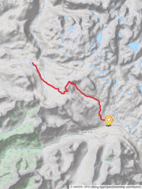 Scotch Bonnet Mountain, Fisher Mountain and Lake Abundance