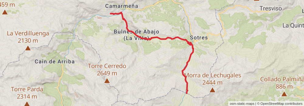GR 202 Ruta de la Reconquista stage 4 Map