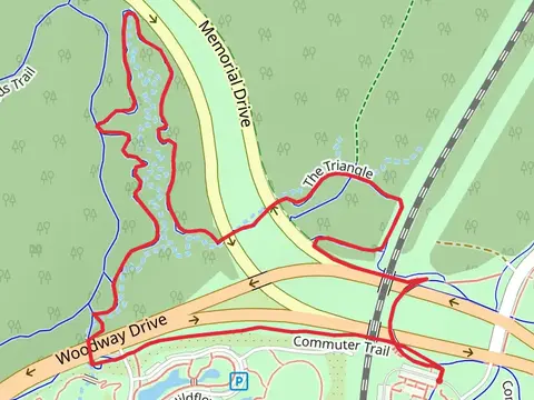 The Triangle, Connector and Living Bridge Loop Trail