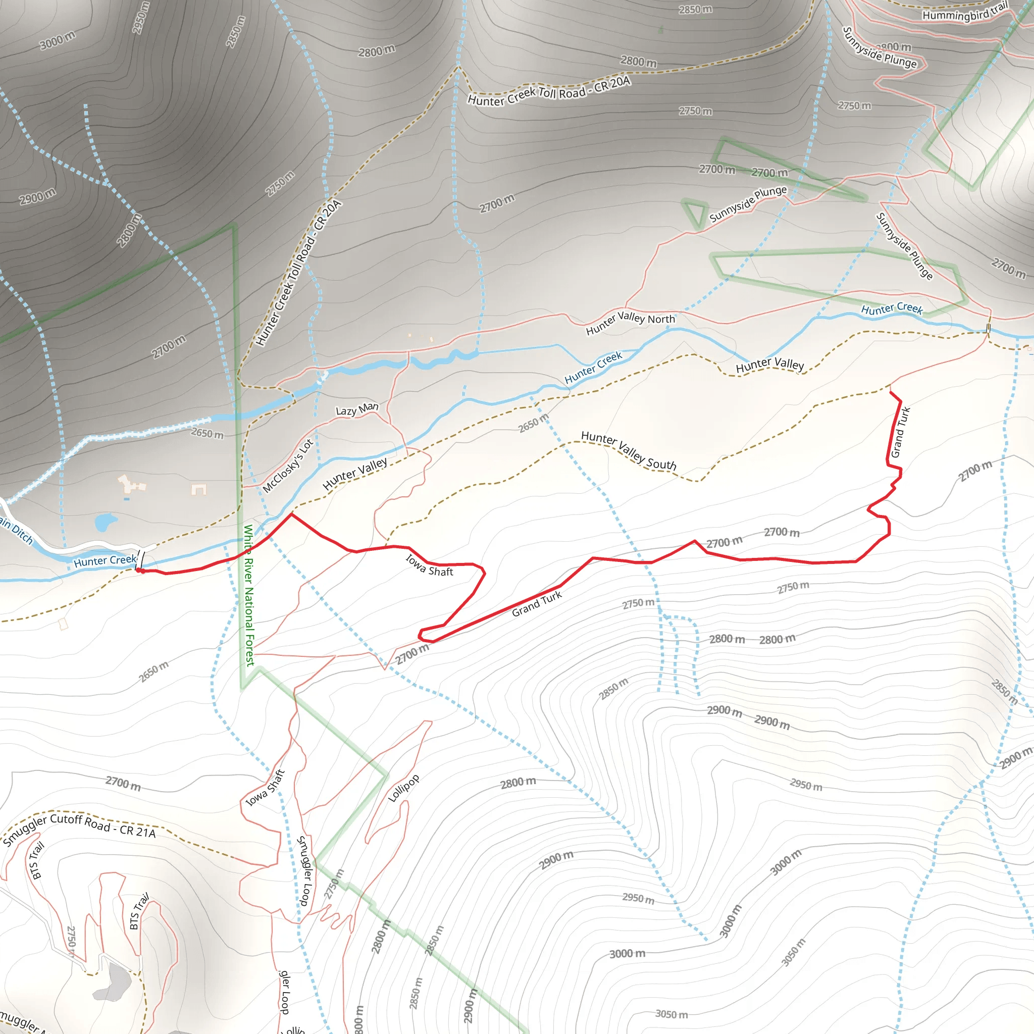 Grand Turk Trail mobile static map