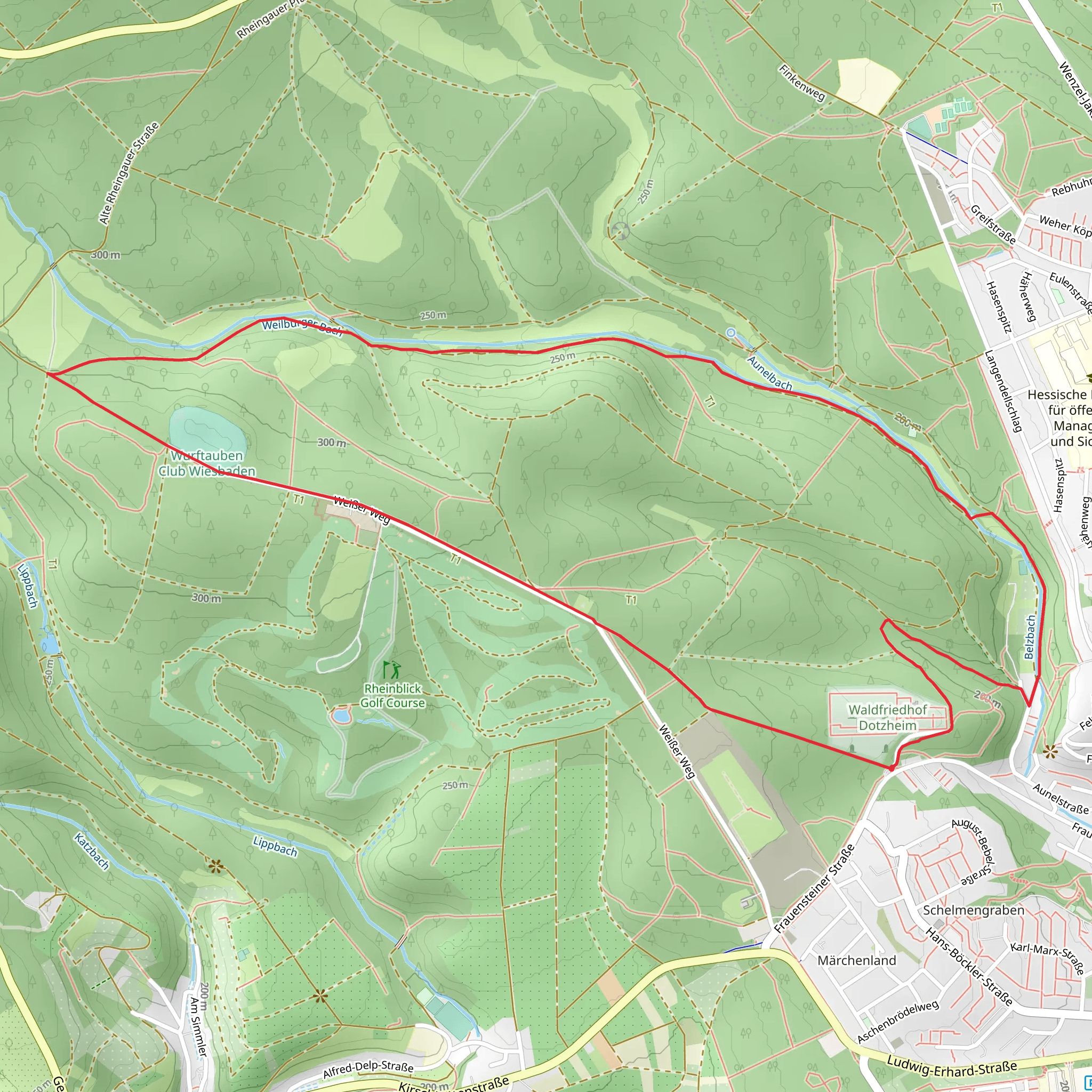 Lindenblatt and Rundwanderweg Fuchs Loop mobile static map