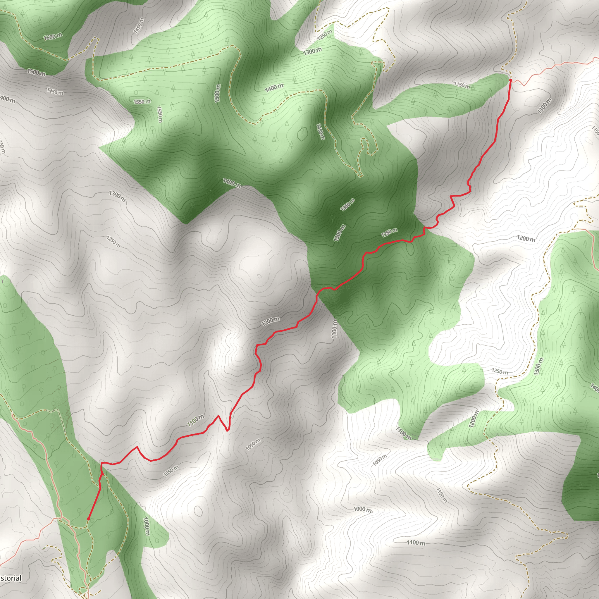 Pallerol-Ostalet PR HU 244 mobile static map
