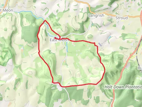 East Meon, Coombe Cross and Oxenbourne Lythe Loop