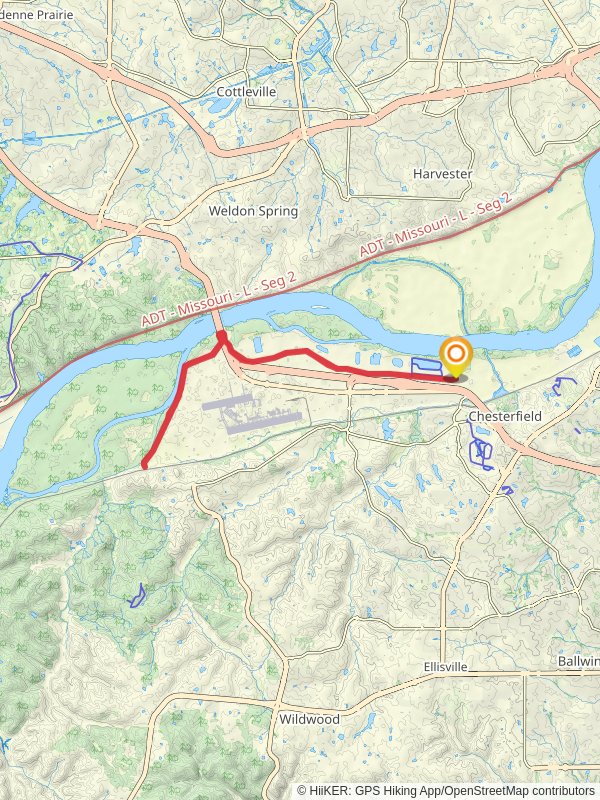 Monarch-Chesterfield Levee Trail