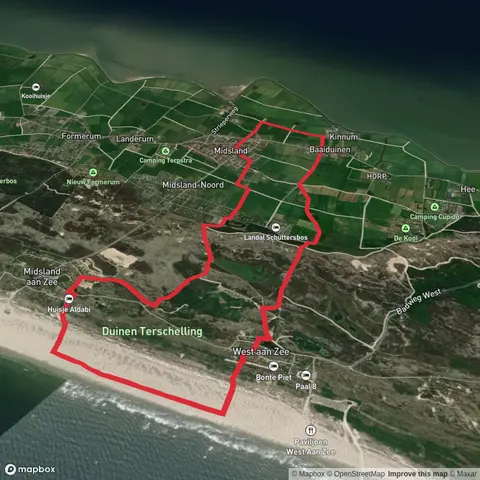 Peerekuil and Duinen Terschelling Loop